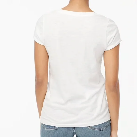 J.CREW VINTAGE SLUB COTTON TEE - Picture 4 of 7